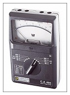 C.A 404 - Analogov� wattmetr