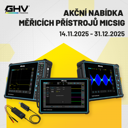 Akční nabídka měřicích přístrojů MICSIG do 31.12.2025