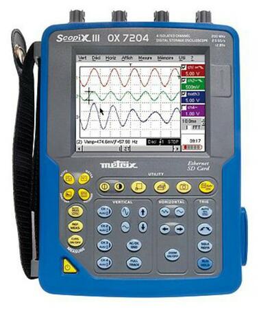 Nový 2kanálový a 4kanálový  přenosný osciloskop s šířkou pásma  200 MHz