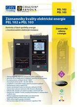 Záznamníky kvality elektrické energie PEL