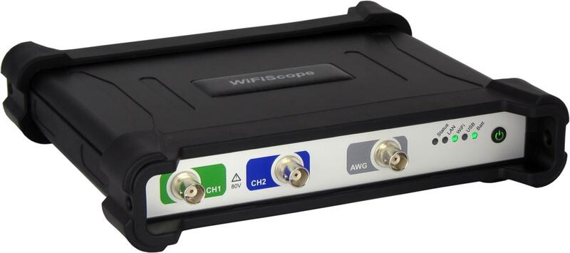 Virtuální WiFi, USB a LAN osciloskopy TiePie - #1