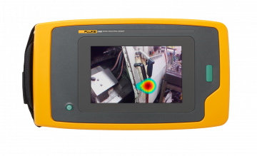 Akustická průmyslová kamera Fluke ii900 – prediktivní údržba systémů stlačených plynů rychle, přesně a efektivně
