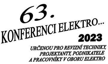 63. Konference elektro 2023 Šternberk