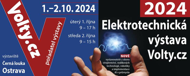 3. ročník elektrotechnické výstavy Volty.cz - #1