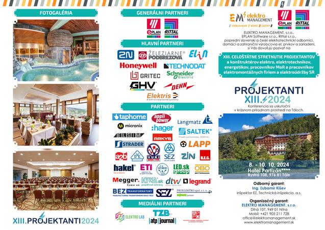 Pozvánka na XIII. Konferenci Projektanti 2024 s GHV Trading - #1