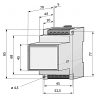 Rozměry pouzdra X440