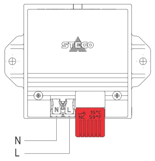 Zapojení teplovzdušného ventilátoru CSF 028