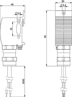 Schéma termostatu REx 011