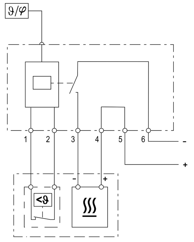 Schéma zapojení DCT 010 (NC)