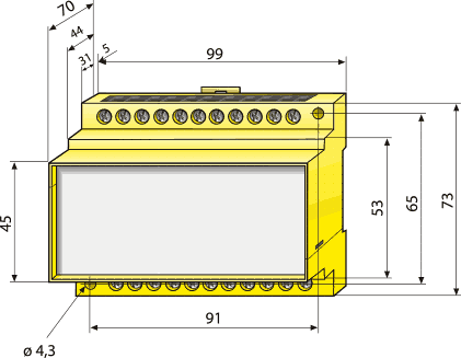 Rozměry pozdra X470