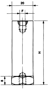 Schéma válcového izolátoru typu CO/P