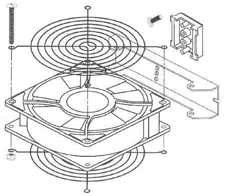 Schéma ventilátoru cf019