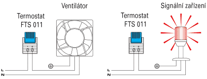 Připojení termostatu FTS 011