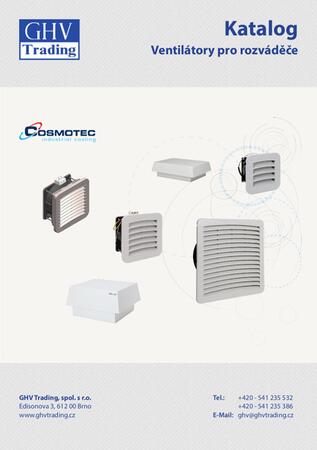 COSMOTEC - Ventilátory do rozváděčů