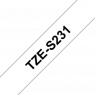TZE-S231 - Originální páska do tiskárny štítků - 1
