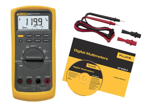 Fluke 83V - Digitální multimetr s příslušenstvím