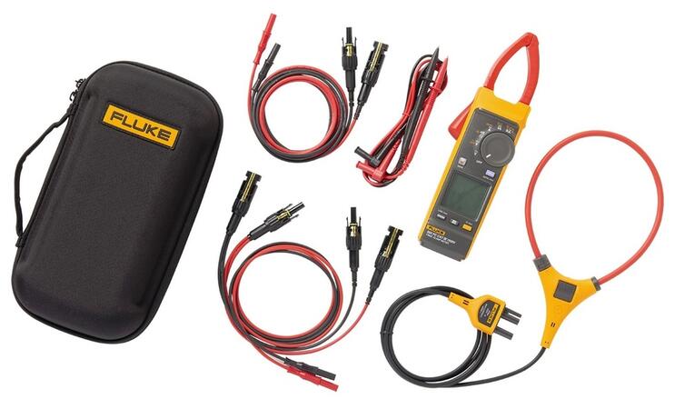 Fluke 393 FC PVLEAD - Klešťový multimetr-obsah dodávky