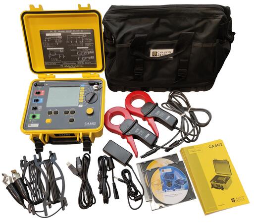 C.A 6472 - Měřič uzemění s příslušenstvím