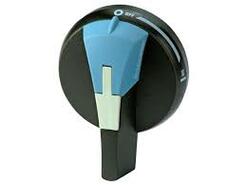 Ovládací páka S0, černá/modrá, polohy I-0 Příslušenství odpínače, přepínače