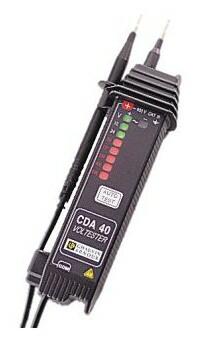 CDA 40 - Zkoušečka napětí a propojení s LED