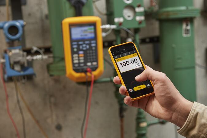 Fluke 729 - Automatický tlakový kalibrátor použití-4