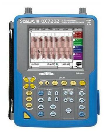 OX7202 - Dvoukanálový přenosný osciloskop, 200 MHz
