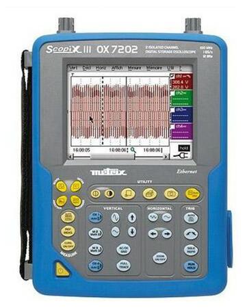 OX7202 - Dvoukanálový přenosný osciloskop, 200 MHz