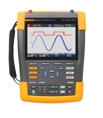 Fluke 190-062-III - přenosný bateriový osciloskop Scopemetr 1