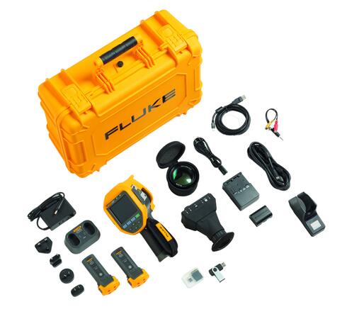  Fluke Ti450 SF6 - Termokamera a detektor plynu - obsah dodávky
