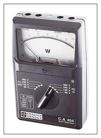 C.A 404 - Analogový wattmetr