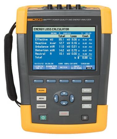 Fluke 434 - Třífázový analyzátor kvality elektrické energie