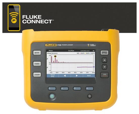 Fluke 1736 - Záznamník kvality elektrické energie FC