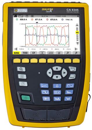 C.A 8345 - Třífázový analyzátor elektrických sítí