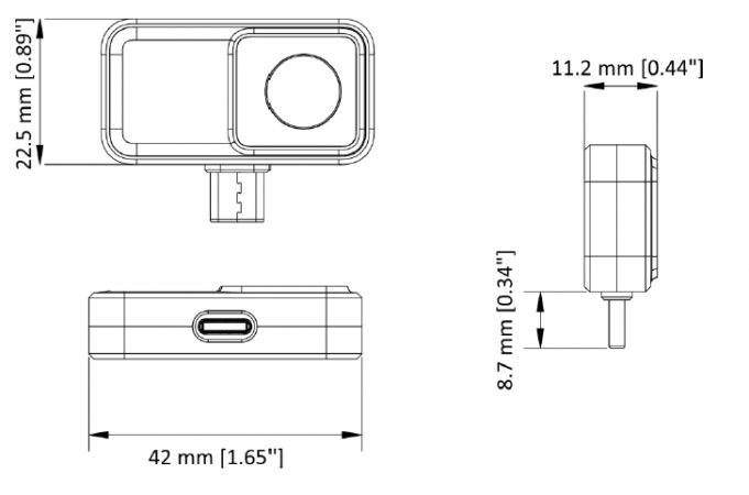 HIKMICRO MINI2 - Termokamera pro mobilní telefon - #1