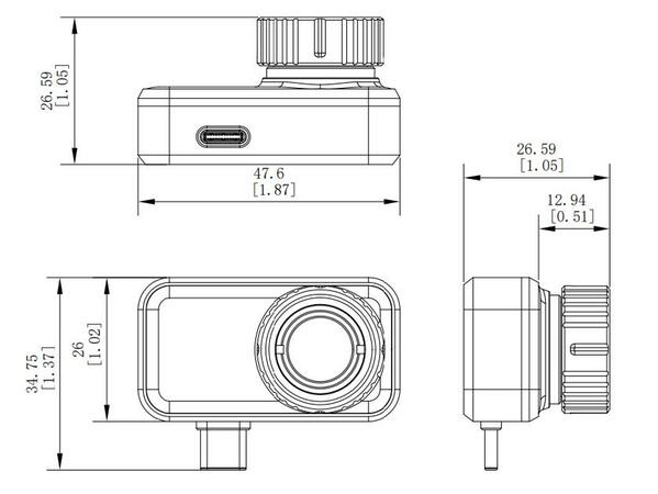 MINI3 - Termokamery pro mobilní telefon - #3