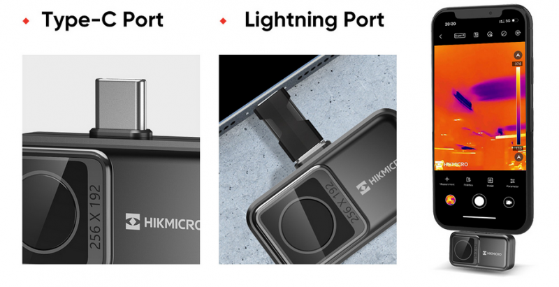 Hikmicro Mini2 V2 - Termokamera pro mobilní telefon - #3