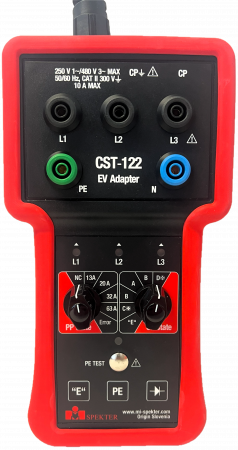 MI SPEKTER CST-122 - Adaptér pro testování nabíjecích stanic