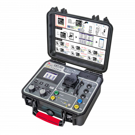 MI SPEKTER CST-322 - Analyzátor pro testování nabíjecích stanic