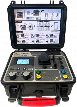 MI SPEKTER CST-322 - Analyzátor pro testování nabíjecích stanic - #1