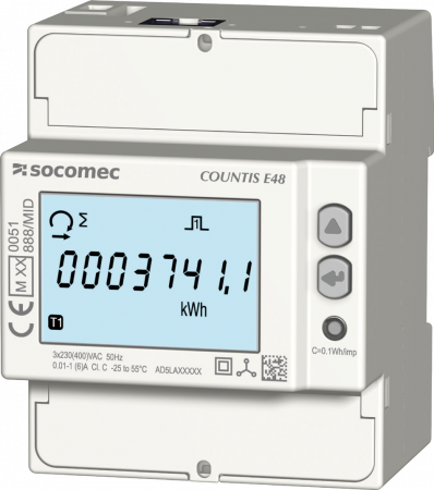 COUNTIS E48 - Třífázový nepřímý elektroměr do 12 000 A